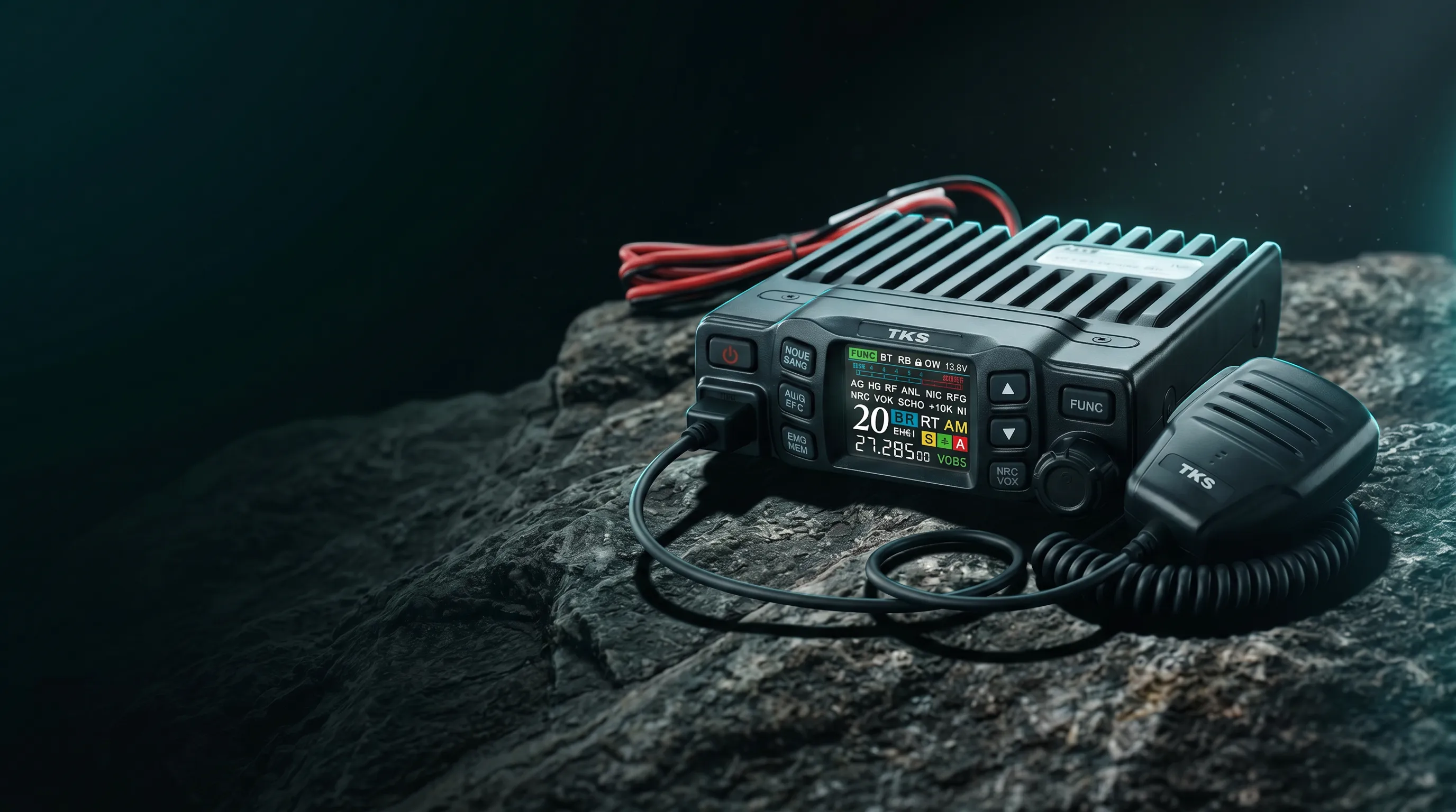 Rádio TKS TK-110 Orion na Estrada