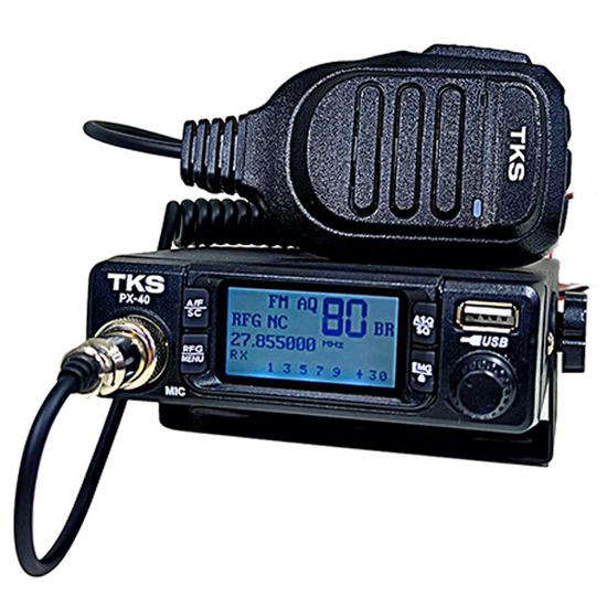 Rádio PX TKS PX-40 AM/FM (80 Canais)